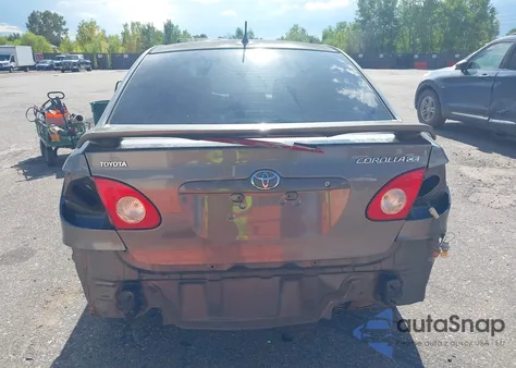 2007 Toyota Corolla Ce из США, поврежденный, VIN 1NXBR32E27Z856391